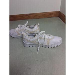 Bernie Mev Women's White Sporty Twivy Sneaker Ladies Casual Outdoor Shoes 7